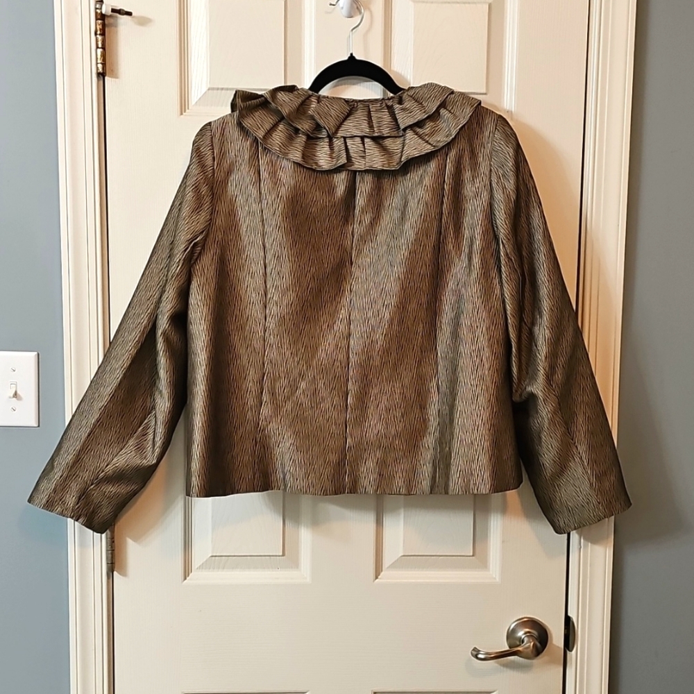 Nicolette Ruffled Blazer Jacket Elegant Wear Office Wear Career Minimalist - Picture 14 of 16